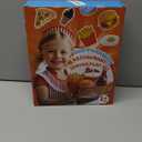 Restaurant Server Play Toys Set for Boys Girls Age 3-8, Role Play Set with Unisex Server Dress-Up Costume, Play Food, Play Money, Menu for Kids Play Kitchen, Restaurant,Xmas Stocking Stuffers for Kids