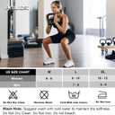 Ankle Socks Womens Athletic Running Comfort Cushioned 3/5/6Pairs (Black, XL)