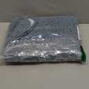 OLANLY Bathroom Rugs 30x20, Extra Soft Absorbent Chenille Bath Rugs, Rubber Backing Quick Dry, Machine Washable Bath Mats for Bathroom Floor, Tub and Shower, Home Decor Accessories, Airy Blue