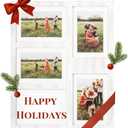 Great Lakes Memories GLM 4x6 or 5x7 Collage Picture Frames for Wall, Holds 5 Photos with Glass & Mat, 5x7 Picture Frame Collage, Picture Frames Wall Decor (White) (1 Pack)