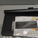 Adjustable Pin Music Stand, Fits Multiple Electronic Pianos&Keyboards, Built-in Stowable Sheet Music Clip