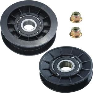 GX20286 and GX20287 Idler Pulleys Replace GX20287 Idler Pulley John Deere GX20287 John Deere GX20286 Idler pulley John Deere 690409MA AUC20393 for D110 D140 L120 L130 LA115 LA130 LA145 Tractor