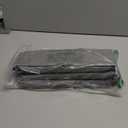 Criusia 3 Pack Sock Underwear Drawer Organizer Dividers, 64 Cell Fabric Foldable Dresser Organizer for Closet Organizers and Storage Boxes for Organizing Socks, Underwear, Ties (16+24+24 Cell, Gray) (Grey)