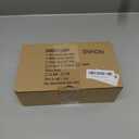 Enhon 4 Pack Electric Window Candle Lights, 7 Inch Christmas Window Candles Plug in with LED Silicone Bulb, 120V C7 0.6W Warm White Country Rustic Candle Light with 5 FT Cord and On/Off Switch