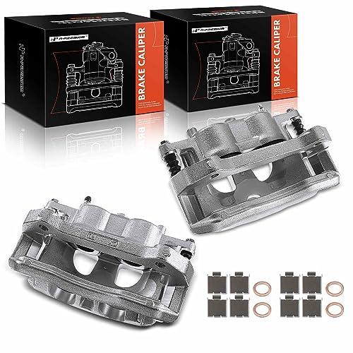 A-Premium Disc Brake Caliper Assembly with Bracket Compatible with Ford Models - For F-150 2012-2020, Lobo 2011-2013 2015-2020 - Front Side