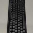 Amazon Basics 2.4GHz Wireless Computer Keyboard and Mouse Combo, Quiet and Compact US Layout (QWERTY), Black