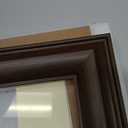 Golden State Art, 11x14 Brown Color Photo Frame, 2-inch wide, with Ivory Mat for 8x10 Picture & Real Glass