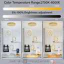 Pendant Lights Kitchen Island 3-Ring Chandelier Gold Pendant Light Crystal Light fixtures Crystal Hanging Light for Dining Room Bedroom 2700K 6000K