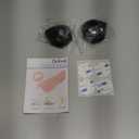 Dr.Foot Shoe Inserts for Loose Footwear, Toe Cushion for Shoes Too Big, Make Shoes Fit for Casual Sports High Heels Boots (Large: One to Two Sizes Bigger, Black)