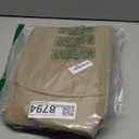 NLQR Front Driver Side Bottom Replacement Seat Cover Tan Microfiber Leather Compatible with Buick Enclave 2008 2009 2010 2011 2012