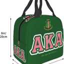 Sorority Gifts Lunch Box Reusable Tote Bag Large Capacity Cooler Bags For Women Men Office Work Picnic Society Gifts