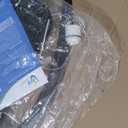 Heavy Durable Plastic Washing Machine Drain Pan Size 30X32 Including 1" Drain Fittings (Black)