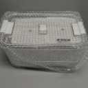 LUXEAR 4 Pack Fruit Vegetable Containers for Fridge, Produce Saver Container with Lids &Removable Colander BPA-free Refrigerator Storage Organizer for Fruit Vegetable, Berry, Meat keep Fresh Longer