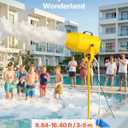 VEVOR Foam Machine, 9.84 to 16.40 ft Spray Distance Foam Cannon Party Machine, Bubble Cannon with 74QT Water Tank, Stable Vertical Design, Dense Foams Maker for Gatherings, Celebrations & Par