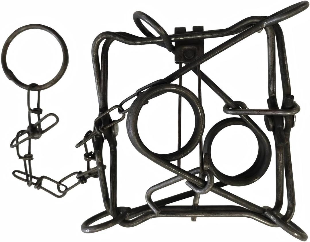 Double-Sided D-Ke 220 Heavy Duty Outdoor Animal Trap Setter, Reusable Easy Setup Tool for Farms Yards and Gardens