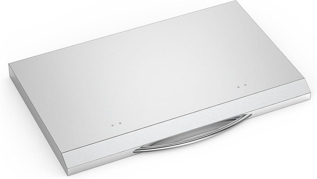 Stanbroil Hard Cover Hood for Blackstone 36" Griddle, Stainless Steel Hard Top Lid with Handle, Outdoor Griddle Hood for Blackstone 36 Inch and Other Similar Grills