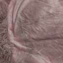 GONAAP Fuzzy Faux Fur Throw Blanket Twin Size Pink Super Soft Cozy Plush Fuzzy Shaggy Blanket for Couch Sofa Bed (Pink, Twin(60"x80"))