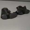 Dream Apparel Waterproof Rain Shoe Covers for Women Men, Non-Slip Reusable Foldable Boot Covers Rainproof Overshoes Over Shoes Galoshes (Medium, Brown)