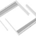 GE Room Air Conditioner Part Number WJ01X10353 CURTAIN ASM White