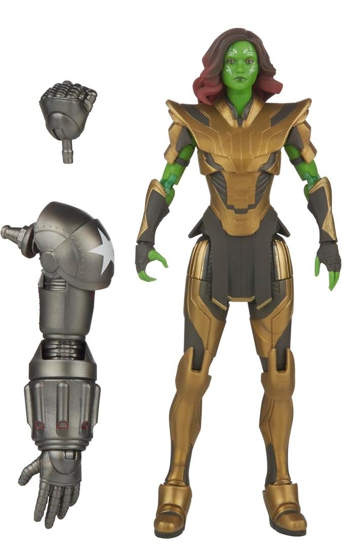 Marvel Legends Series Warrior Gamora, What If...? 6-inch collectible action figures, for ages 4 and up, 2 Accessories