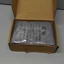 Amazon Basics Lightweight Pleated Bed Skirt, King, Dark Grey, Solid