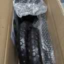 Lightweight Toddler Balance Bike 2-5 Year Old, 12'' Kids Balance Bike with Adjustable Handlebar and Seat, No Pedal Bikes for Kids with Basket, Sticker Pack, Gifts for Boy Girl Age 2-4 (Black)