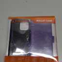 Bocasal Detachable Wallet Case for iPhone 14 Pro Max RFID Blocking Card Slots Holder Premium PU Leather Magnetic Kickstand Shockproof Wrist Strap Removable Flip Protective Cover 5G 6.7 inch (Purple)