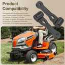 109808X 160793 Latch Assembly Bagger Hood Latch Straps Compatible with Craftsman/Husqvarna/Poulan Pro/Yard Pro Lawn Tractor for 42" and 46" Decks