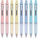 Ball Point Pen Black Ink Ballpoint Pens with Super Soft Grip Medium Point 1.0mm Office Pens (12 pack)