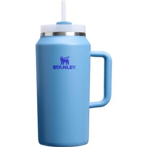 STANLEY Quencher H2.0 Tumbler with Handle and Straw 64 oz | Flowstate 3-Position Lid | Cup Holder Compatible for Travel | Insulated Stainless Steel Cup | BPA-Free | Blue Sky