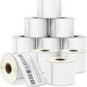 BETCKEY - Compatible DYMO 30256 (2-5/16" x 4") Shipping Labels, Perforated, Compatible with DYMO Labelwriter 450, 4XL, NOT FIT 550 & 5XL [2 Rolls/3000 Labels]
