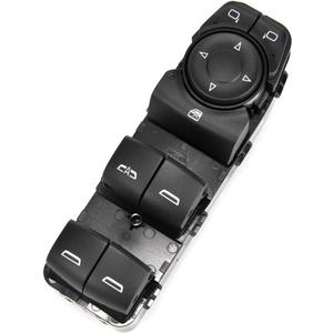 Power Window Switch Driver Side Compatible with Chevrolet Malibu 16-24,for Traverse & Equinox 18-24,for GMC Terrain 18-24 Power Window Master Switch Replace 84151775
