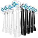 Replacement Heads Compatible with Oral B iO 3 4 5 6 7 8 9 10 Series Electric Toothbrush, Toothbrush Heads Compatible with Oral B iO Replacement Heads, Medium Bristles for Effective Cleaning