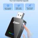 FAHREN 2026 Upgraded Android Auto & CarPlay Wireless Adapter, One Click Multi Device Switching, Ultra-Fast 5.8GHz WiFi, Bluetooth 6, Plug & Play USB-A/C for 2016+ Car Models