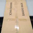 Unihouse Bakers Rack With Power Outlets, Fridge Stand With Storage Shelves And Drawers, Bakers Rack For Kitchen/Office/Study, Microwave Stand For Beans, Spices, Seasoning, Beverages, Liquor Glasses, Black