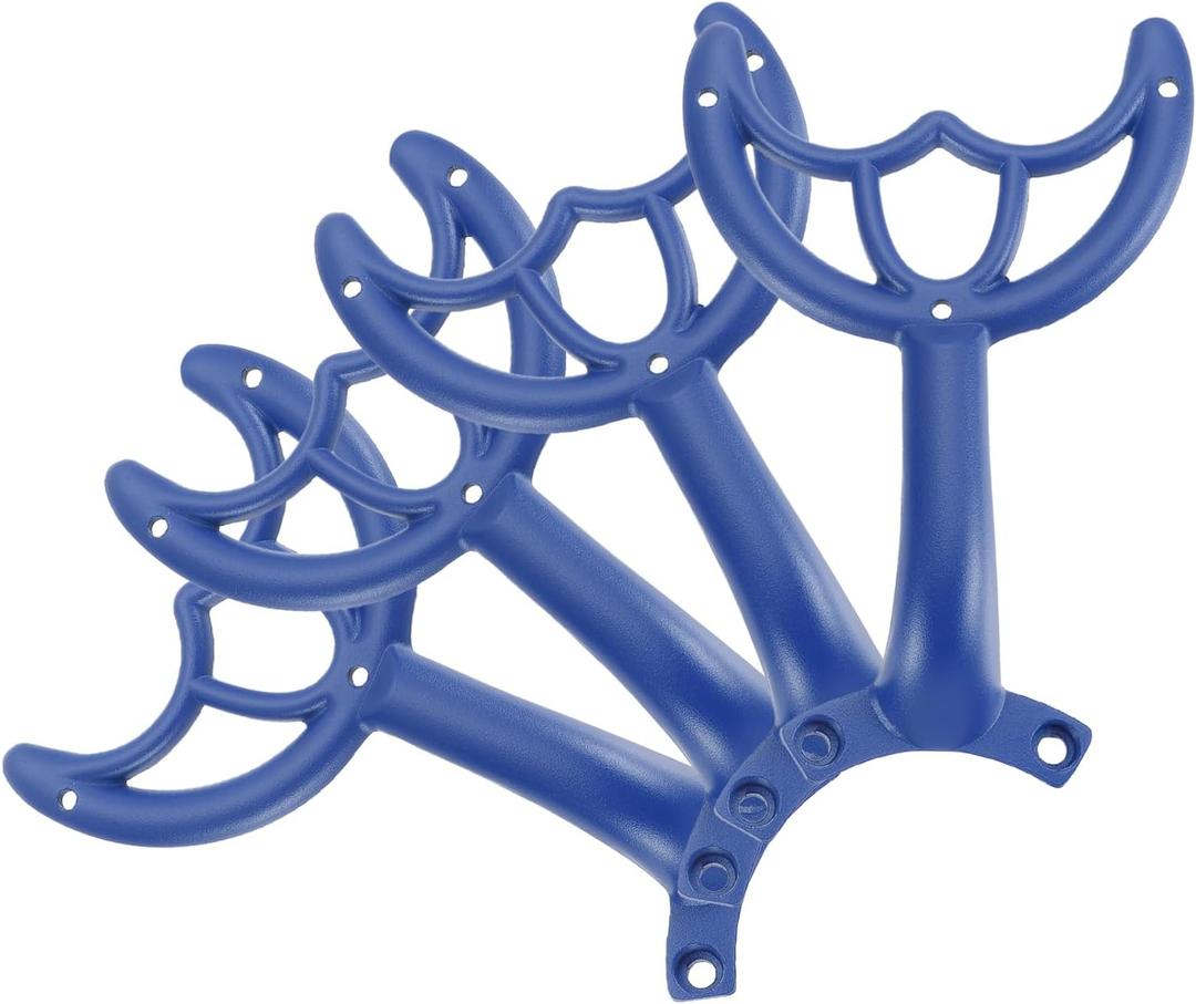 PATIKIL Ceiling Fan Blades Arms Replacement, 4 Pcs 52" Fan Blade Replacement Parts Mounting Bracket Kit for Replacing the Worn Fan Blades, Dark Blue