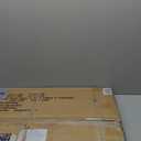 Amazon Basics Foldable Octagonal Metal Exercise Dog Playpen - Indoor/Outdoor, Single Door, Medium (8 Panels, 24 x 36), Easy to assemble and store, 36" - Medium, Black