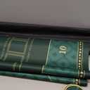 ORIENGEAR Poker Mat 70x35 Inch, 10 Player Poker Table Topper with Non-Slip Rubber Base & Carry Bag, Professional Blackjack Table Top for Texas Holdem, Home Casino Game Nights (Green)