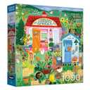 RoseArt - Hobby Haven - Community Garden - 1000 Piece Jigsaw Puzzle, Vibrant Garden Puzzle for Adults