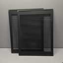 Entry Screen Door Grille,Upgraded Adjustable 16-31 in Width, 21.26 in Height, Metal Entry Screen Door Protector,Camper Screen Door Grill,RV Door Defender
