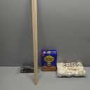 S'Mores Squwer Bamboo Sticks With Hershey's Chocolate And Honey Made Graham's And Marshmallows BB 2029 Mar 26