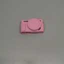 Canboc Camera Case for Canon PowerShot G7 X Mark II Digital Camera, Hard Carrying Case + Soft Silicone Protective Cover with Removable Lens Cover, Pink (Case Only)