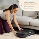 Lifepro Waver Vibration Plate Exercise Machine High-Intensity Vibration Plate for Lymphatic Drainage Full-Body Workout Vibrating Platform with Loop Bands Fitness Equipment for Strength & Toning