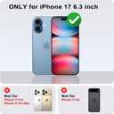 for iPhone 17 Case with Magsafe Cute Cow Print Phone Case Dual -Layer Protective Shockproof Hard PC and Soft TPU Phone Cover for Women Men Girls Boys, Cow - Glossy