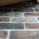 Art3d 20-Pack105 Sq.Ft Faux Brick 3D Wall Panels Peel and Stick in Gray Brown, Self Adhesive Waterproof Foam Wallpaper for Bedroom, Bathroom, Kitchen