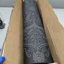 Gaiam Yoga Mat - Premium 6mm Print Extra Thick Non Slip Exercise & Fitness Mat for All Types of Yoga, Pilates & Floor Workouts (68"L x 24"W x 6mm Thick)