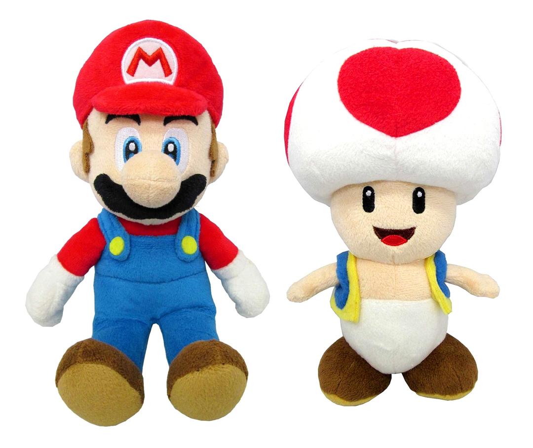 Nintendo Mario and Luigi 2 Plush Doll Set 8.5 inches