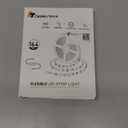 CT CAPETRONIX White LED Strip Light, 16.4 Feet 24 Volt LED Light Strip White, 6000K-6500K Daylight Super Bright LED Tape Light for Bedroom, Kitchen, Closet, Cabinet, Mirror, IndoorDimmer Included