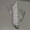 White Tension Curtain Rod for Windows 28 to 48 inch, Adjustable Expandable Pressure Spring Curtain Rod No Drilling, 7/8" Curtain Rod for Bedroom Doorway Closet Door