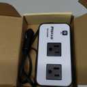 200W Car Power Inverter, PiSFAU DC 12V to 110V AC Car Plug Adapter Outlet with [20W USB-C] /USB-Fast Charger(18W) / 4.8A Dual USB/car Charger for Laptop